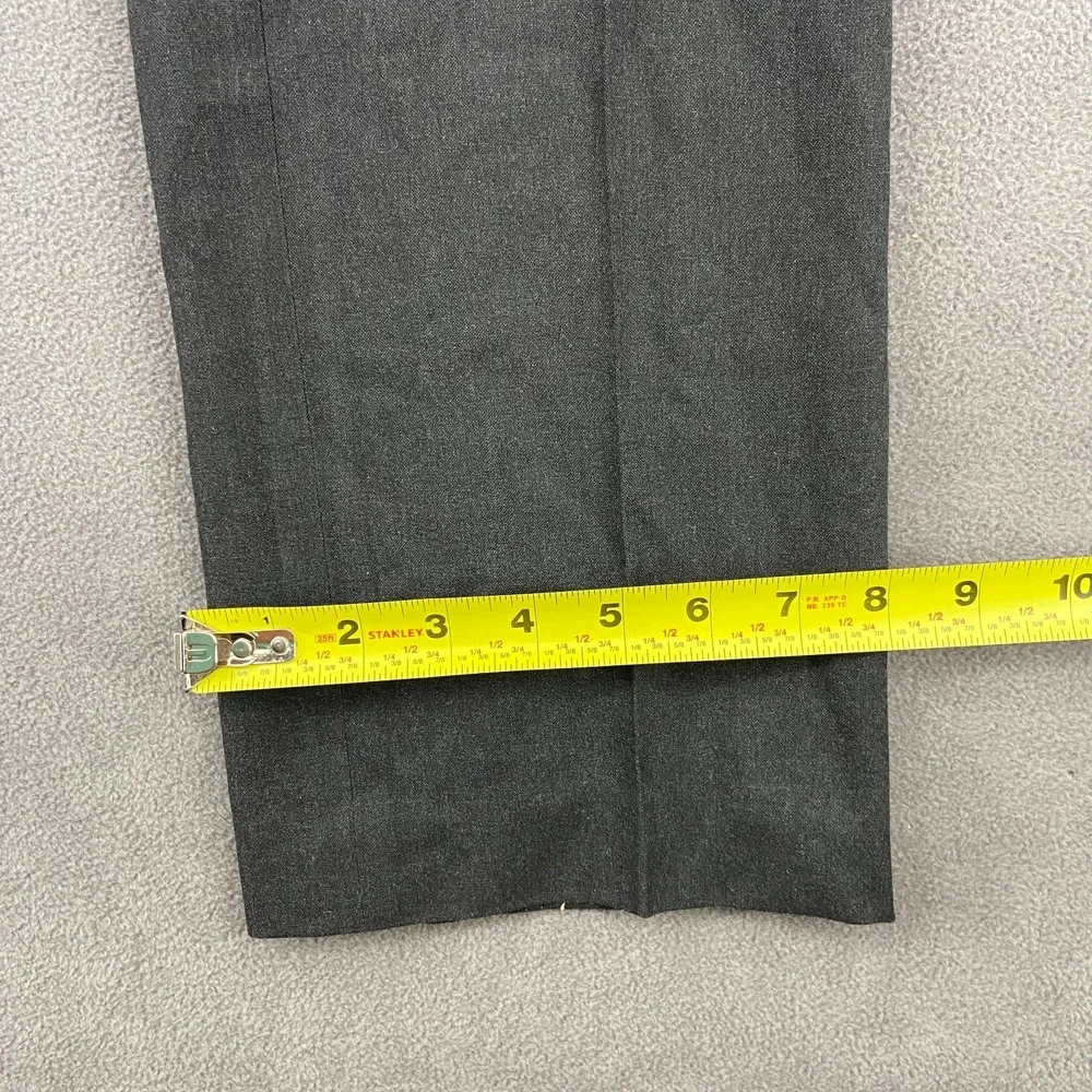 Ann Taylor Margo Dress Pants Womens 2‎ Charcoal Gray Formal Oxford Straight Leg